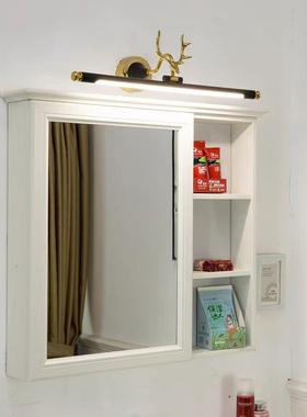 镜供货镜前灯铜l室ed卫生间浴柜洗手间NGJ柜专用全梳妆壁灯简约