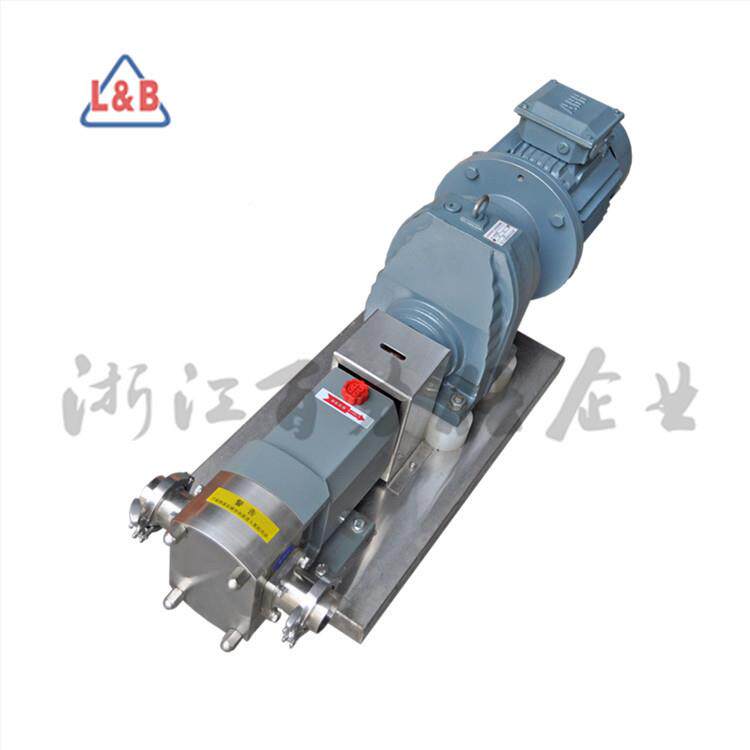 不锈转钢卫生无OOW级变速齿轮减速子泵粘度胶体级浓浆泵高胶水泵