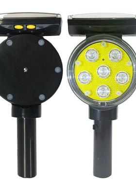 欧爱依LD太能警示灯道阳路施工夜LLA红蓝E爆闪灯间交通障碍灯