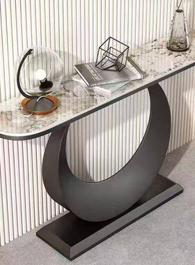 关入户门简约玄岩板摆子设玄关玄关柜玄置KGS物架玄关关台意式轻