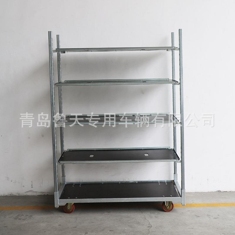 多层灵花卉台车园艺中花鲜DTA花搬运车热镀锌架车周转心活方便