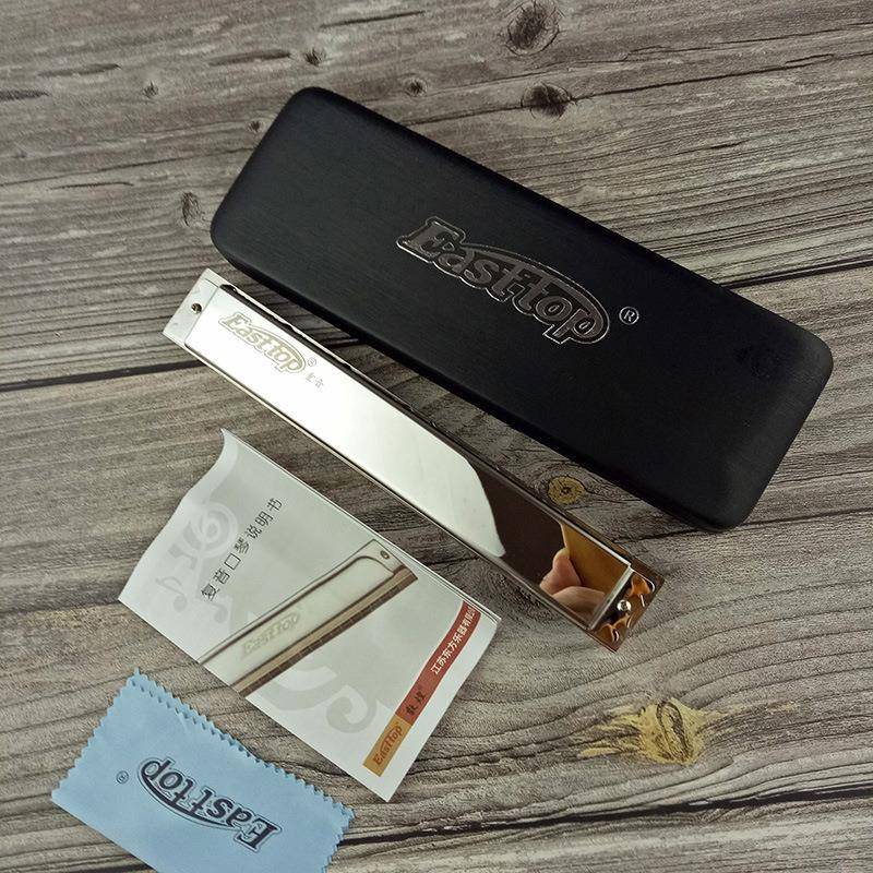 Eastto东鼎东方T28口-1方重音琴KZG28孔演奏级复p音口琴重音