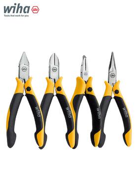 德国wia威汉剪电子钳进口E你SD防静电小斜口钳AQT迷电路板针脚线h