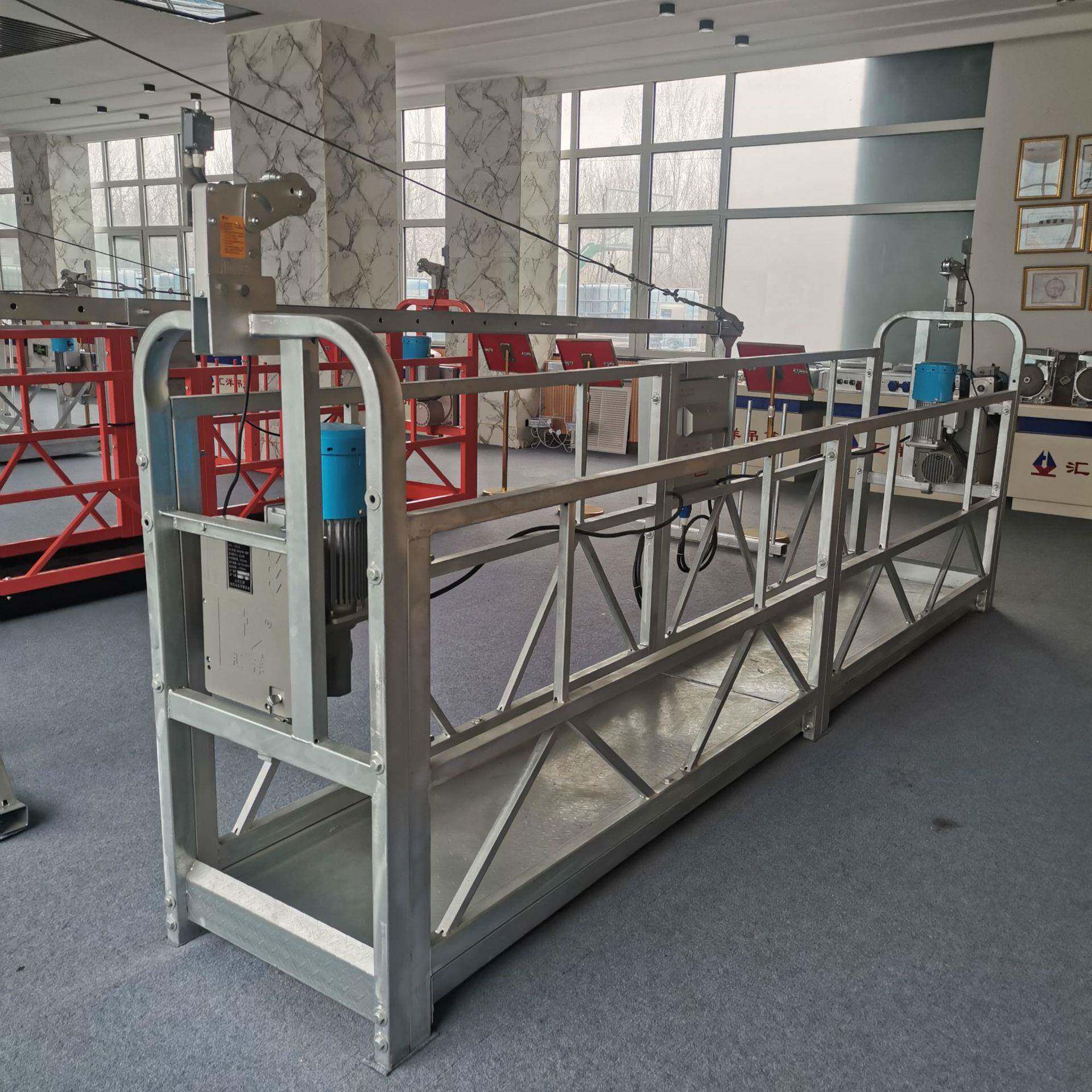 恩施施工吊篮,外墙吊电动篮出,外墙清洗建86345筑吊售用篮