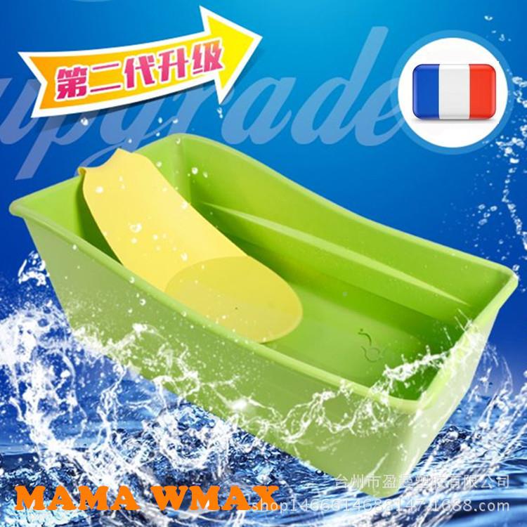 跨境供新生M-3205儿折浴盆宝宝盆折叠浴盆婴儿配板浴多功能躺便叠