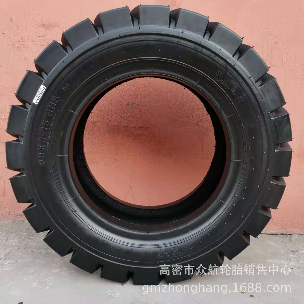 货车轮胎28X9大-15叉现车充气叉24173轮胎两块合力龙工叉车3吨轮