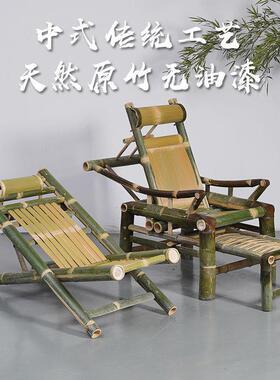 躺椅靠背家椅用户外阳休台午睡椅折叠休闲逍遥复古老式88373手工