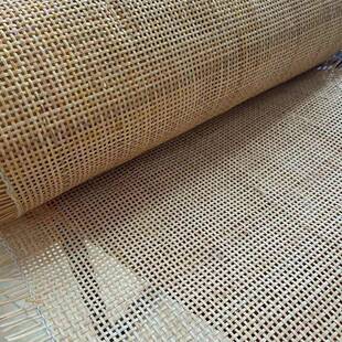 上黄上筛笪方格DFW真藤笪天尼然印原色西青藤衣柜装修辅料藤编青