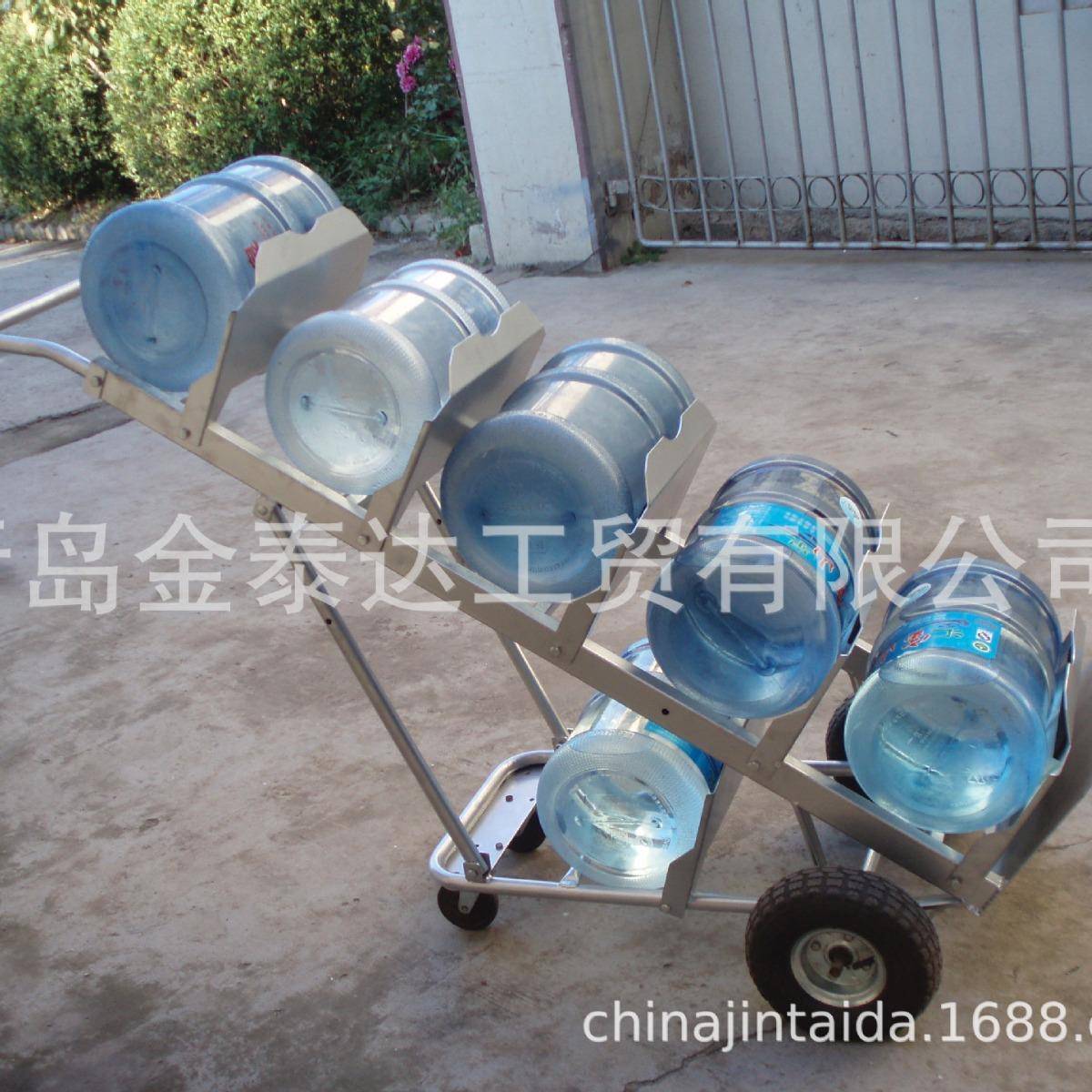 轮便携水桶车可折叠大四载MVJ大桶重水车多功能拉拉货水车