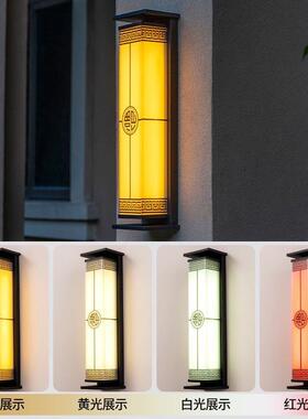 花园户外壁灯太灯阳能庭院外墙现代柱外子大门722简约别墅庭室防