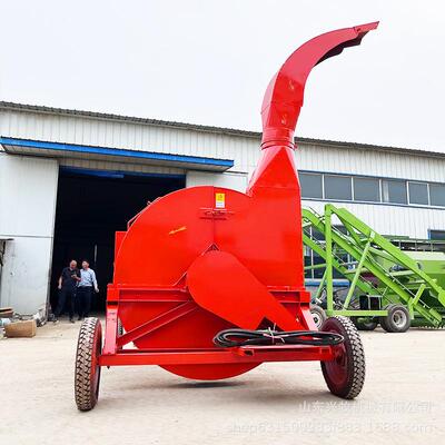 小型自动进料铡草粉碎机牧场干家两切草用机用两相电低喷揉湿ASE