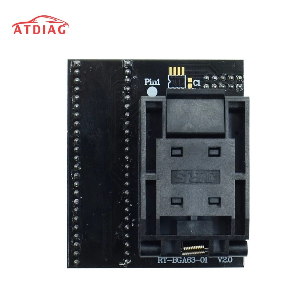 RT-BGA63-01 适配器 bga63 rt809h 编程器 9*11 帧限制器 - 实物图