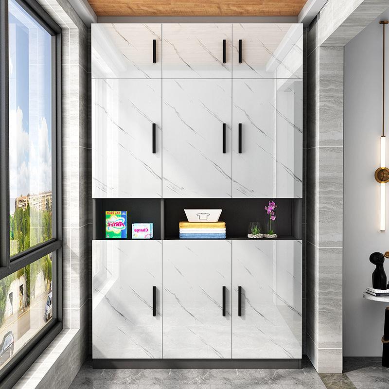 可定轻奢阳柜储物柜防晒衣台柜大容量地杂物柜收纳置JFV物柜人新