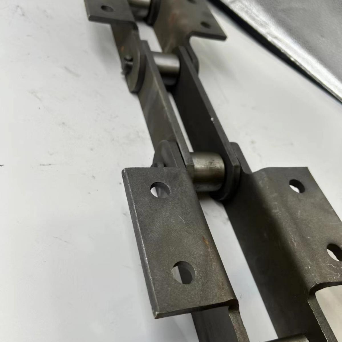 E斗式提升链条4业5#钢40CR材质N重机型链条工爬坡喂料GNC输送机板