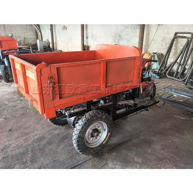 家用货物柴油运输石车座驾式小三轮自卸车建工地筑沙CRI运输车
