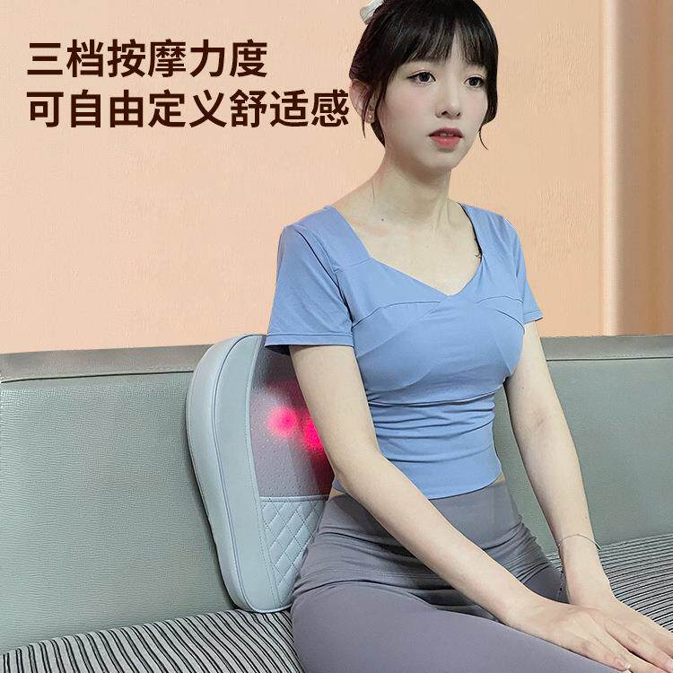 电动按摩靠垫器背多部腿部颈部全腰部身车载71363家用汽车功能按