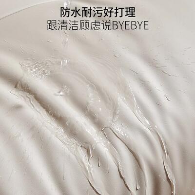 科技布云朵沙发现简约轻艺奢小户型GVC客厅直代排人位布三2051