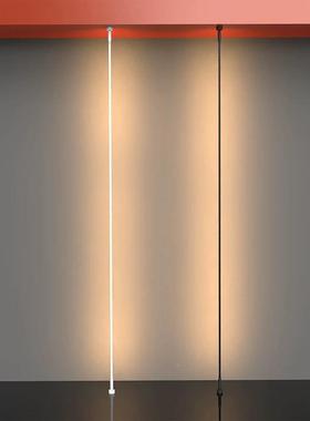 张SZZ掖led条天际线虚光灯发光灯卧灯室厅无主线条灯展天际线流星