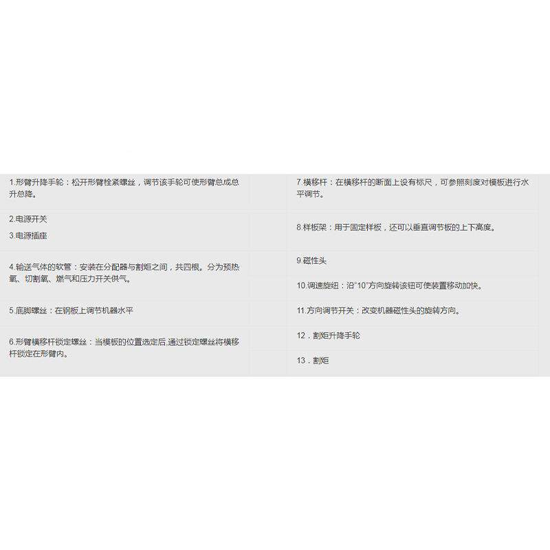 上海华CG-215仿形火焰切威割机二维火焰金属气0体环形OTW割圆机15