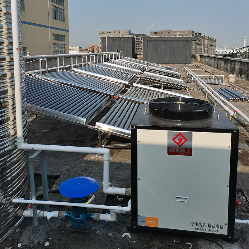 空气能地暖热水工程太阳能互补