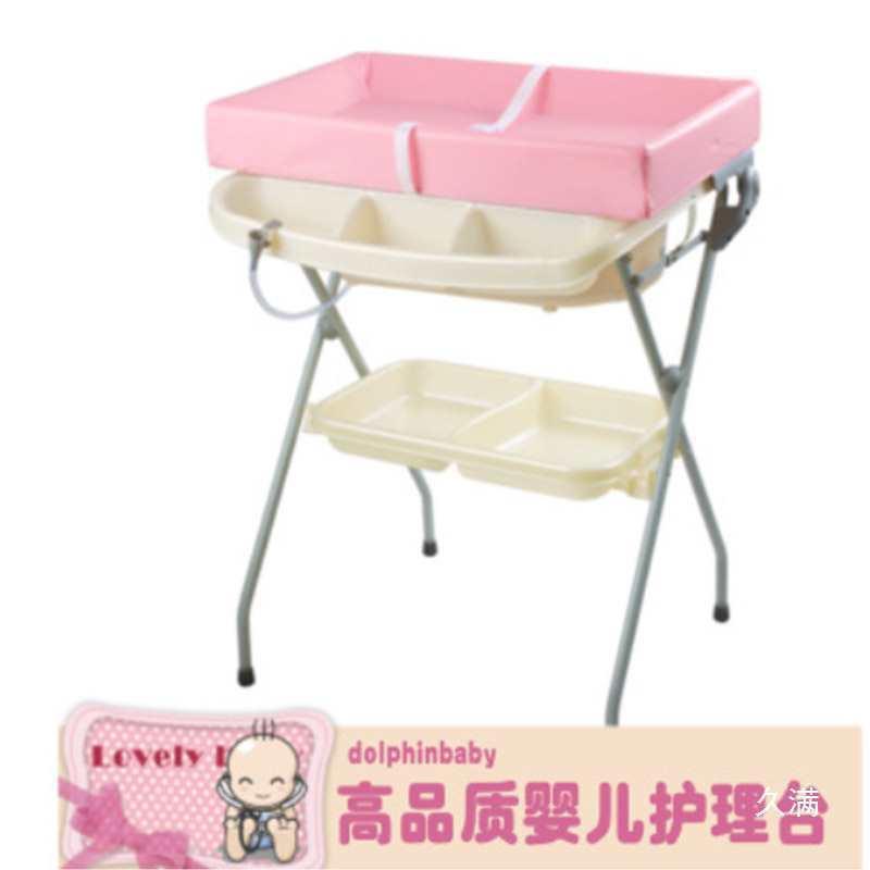 功能塑料婴盆儿浴宝盆宝EWR澡儿换尿布台多洗澡架可折叠