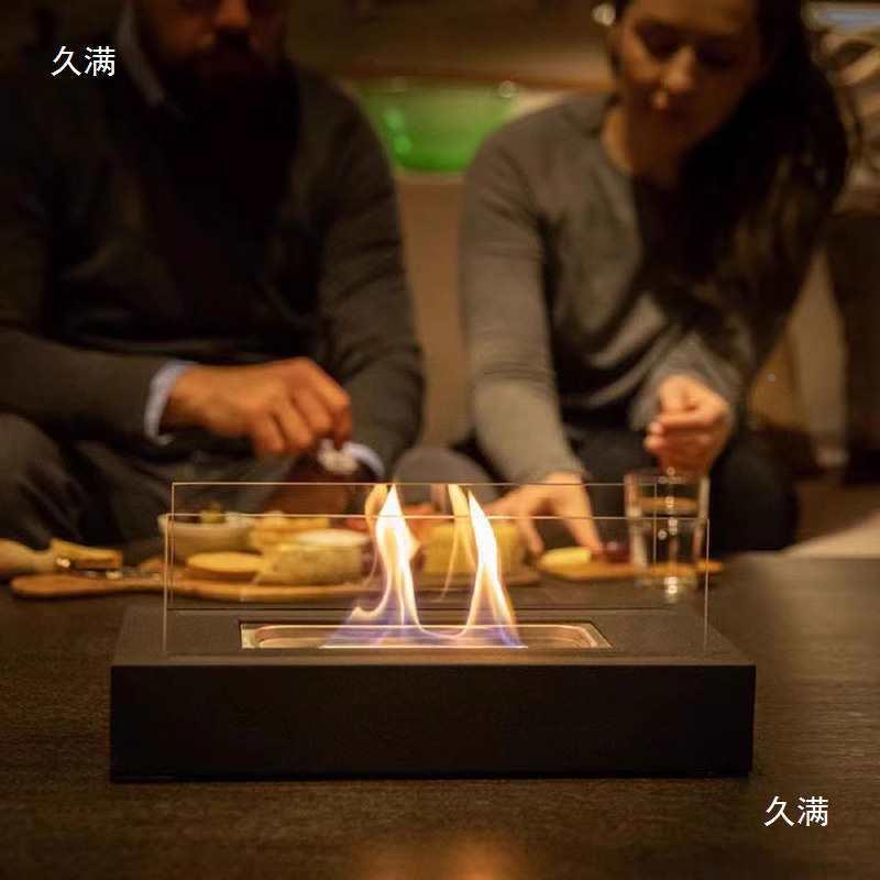 酒PXG精壁氛围灯夜炉光灯真火室内取暖火桌焰网红装饰便摆携式面