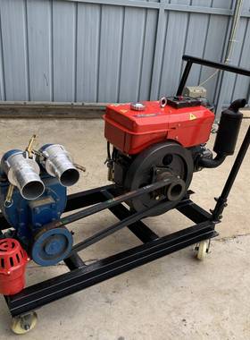 寸抽水3泵电抽机柴油机粪泵污养殖71470场化粪池4寸泥浆泵