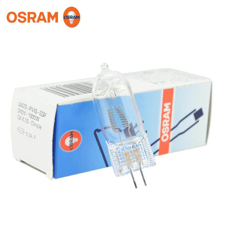 OSRA素M6464575575230V100摄0W仪器卤米泡舞台影灯泡1KW