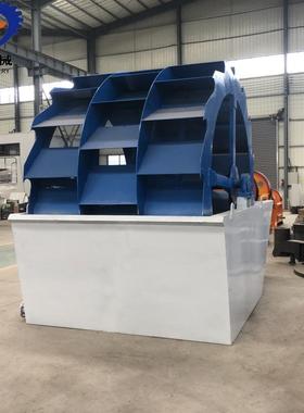 大产量水16161轮沙机轮式洗砂机洗山矿水轮洗沙设备洗沙轮