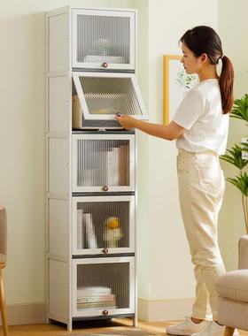 书BAN儿架置物架厅落地书柜子童简易客家物用储柜卧室多层收纳柜
