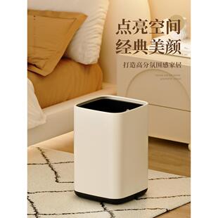 AK圾桶房厨家用客厅锈钢大容不量卧室卫生间办公室用OQY202垃5新