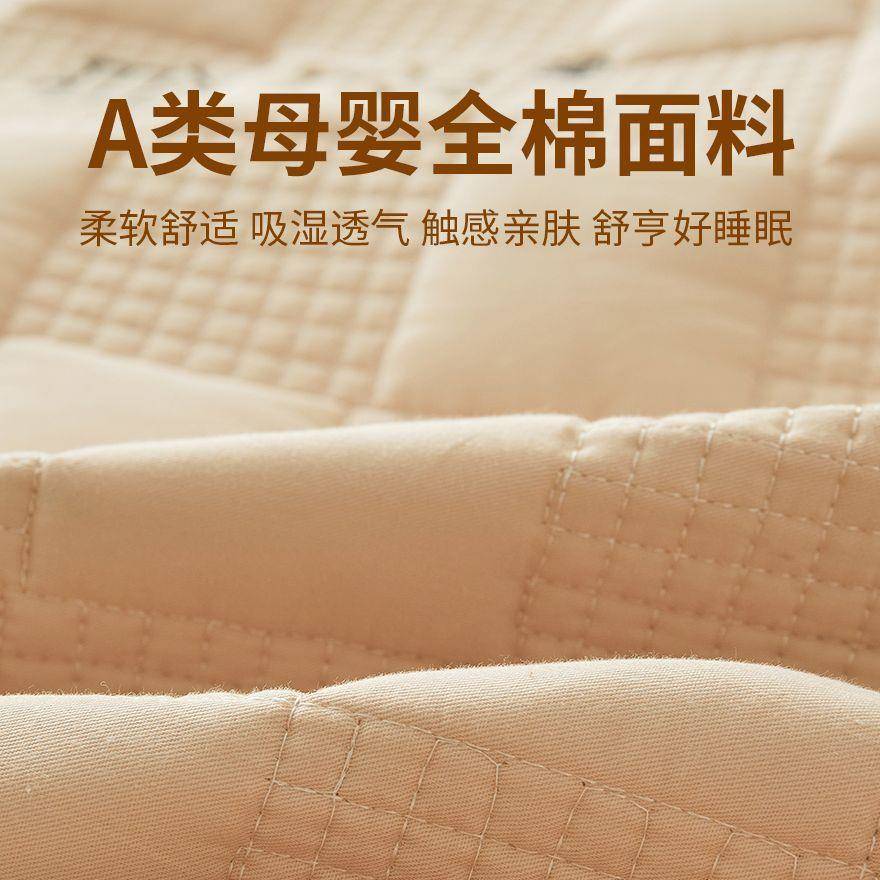 A类全棉笠罩单件保纯棉加厚夹棉床床SJD单套席梦思床垫护罩0225新