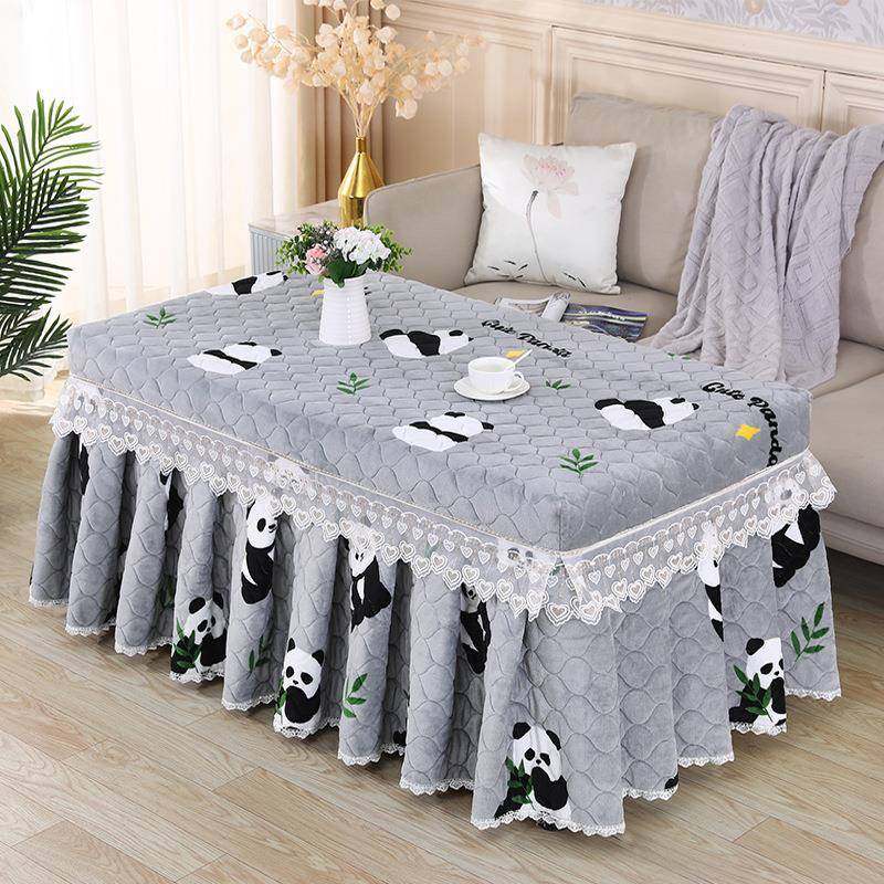 方长形烤桌子罩套加厚冬季/电烤茶罩几取暖棉桌火罩罩电炉双面绒,居家布艺,床头罩,淘宝优惠券,粉丝福利购,淘宝优惠卷