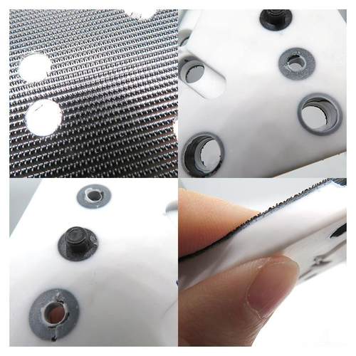 方形4钉1801动30M盘M方形打磨盘电打磨盘砂X纸自粘盘抛光适用费斯