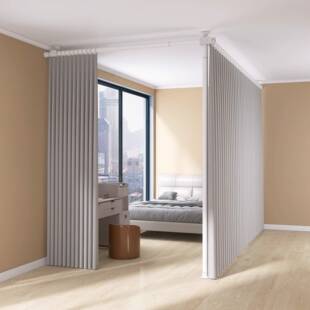 分顶天立卧地隔断客室做695房间隔一房变两厅房租房临时遮挡简易