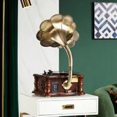 欧复式 客古留37声机黑胶片机多功能唱电唱机仿古礼品厅摆件