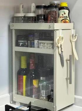 醋厨房料品置xiaolong盐物架抽拉式调料架台调面多层多功能家用油