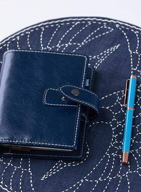 ZM6H刺子绣材料包双F765TJ55席鹤纹茶自绣花新线手D?IY刺绣针手工