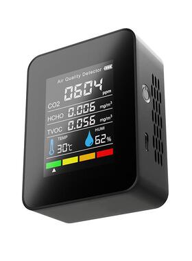 五合便一红外二氧化碳检测仪量O2检测器携式NJPC温湿度空气质监测