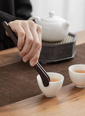 德化配白瓷茶25463道六君子茶夹茶道针茶勺茶拨整套功夫茶件