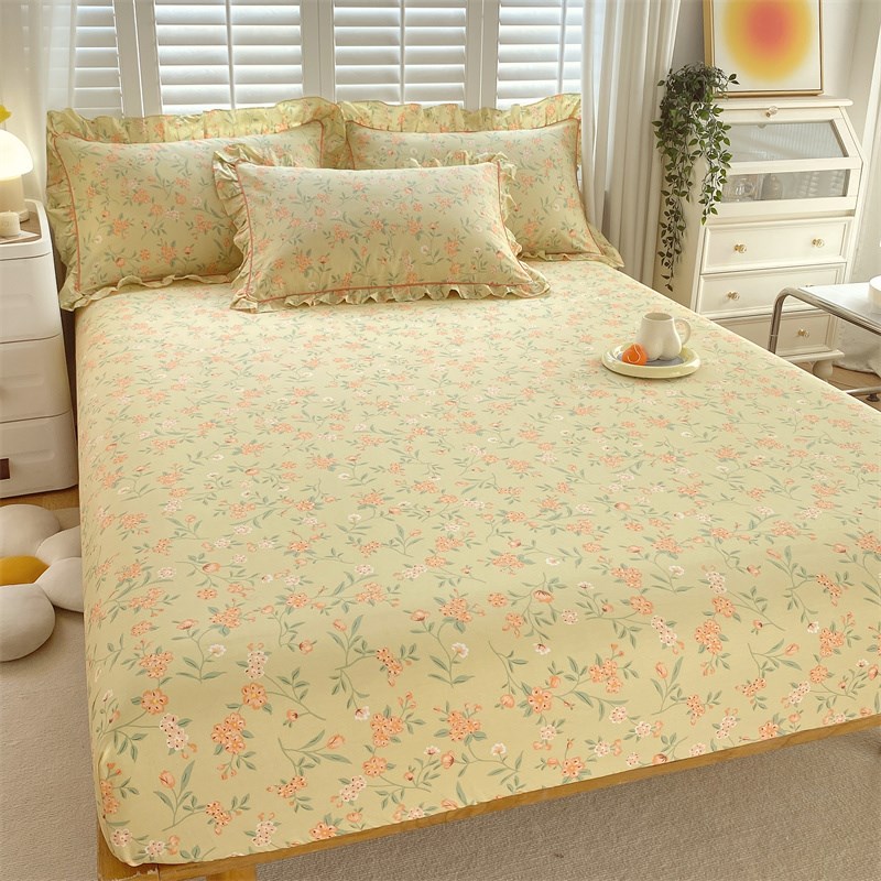 定做碎花全棉床笠床包1.5x1.9x1.2x1.8Kx2x2.2米薄纯棉床垫套床罩