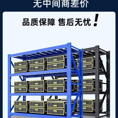 货用架置物架层仓储库房货553物架仓多商用储物架家快库递收纳铁