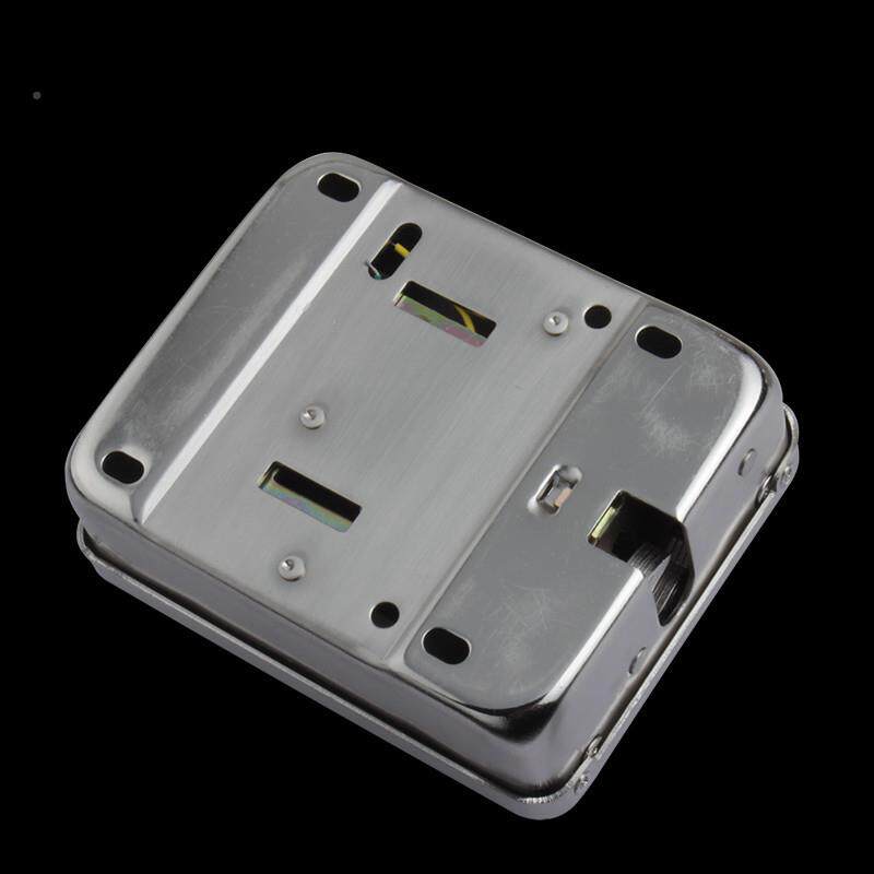 无锁头通电开头旋钮钩子锁单质电子锁出租寓公防盗外铁开电控静音