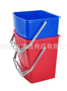 B-045B下双桶榨水车甩水拖把移动清洁式车拧挤426桶水50压L