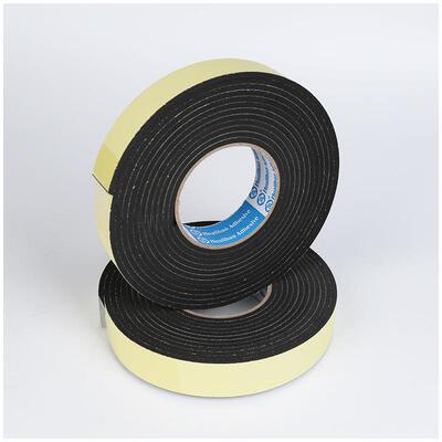 华泡丽宝EVA泡棉惠胶带黑色双面泡沫棉胶带价格优量XAT大从优