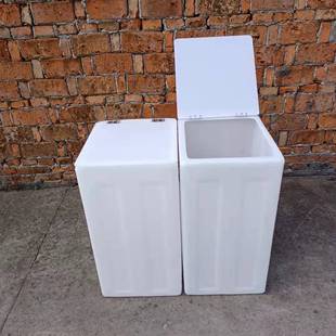 鱼10L 200盖L方形水箱家用534大敞口翻箱储水鱼缸养困水桶耐酸