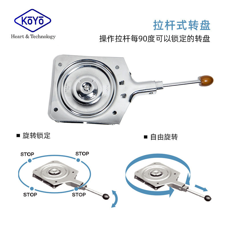 万向旋转转盘家具配件