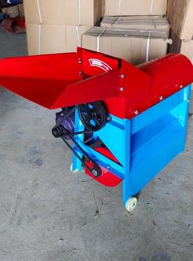 玉米脱粒绞机家用JMVl机ong输送式电动剥苞米打苞谷电机动脱棒子