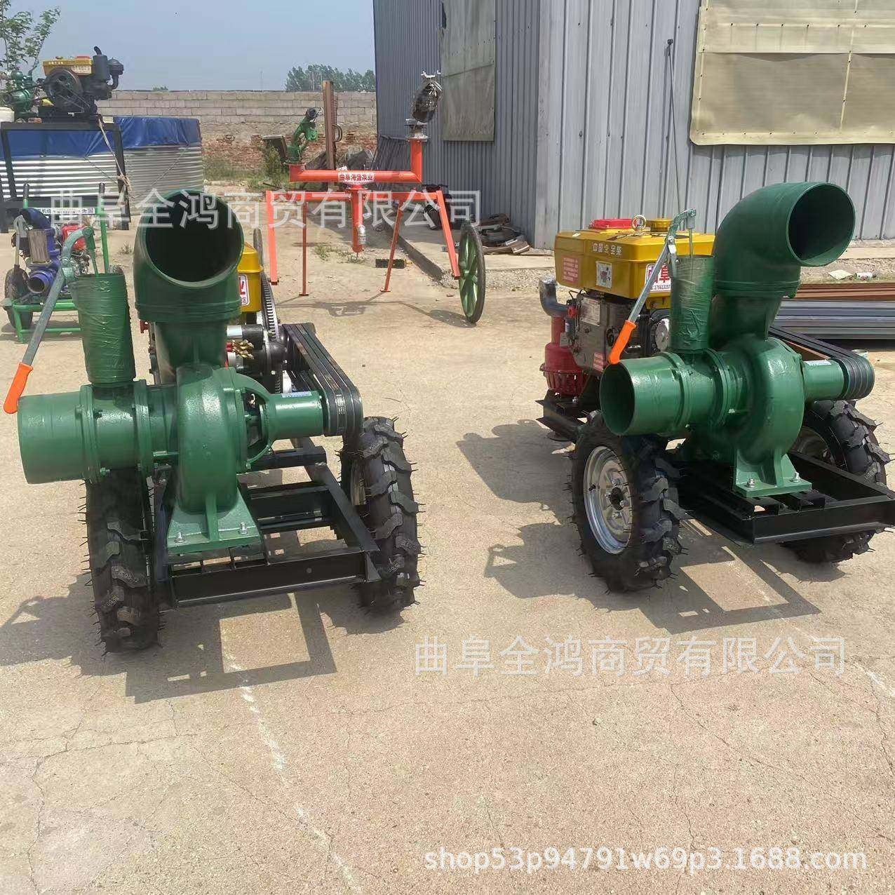 25力柴EJF油8寸抽水泵农口径马200MM用灌溉离心泵政工程排涝混流