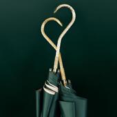 NRJ精阳致创复古中国风轻意奢雨伞纯色高档太伞复古两小碎花晴雨